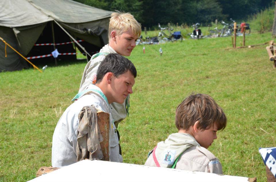 Sint-Martinus den XIIde - Bezoekdag Kamp Graide 2012